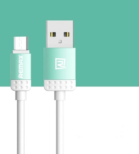 Remax Lovely cablu microUSB 1 m albastru