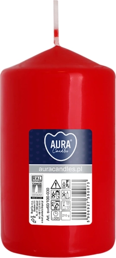 Lumânare cilindrică – Roșie