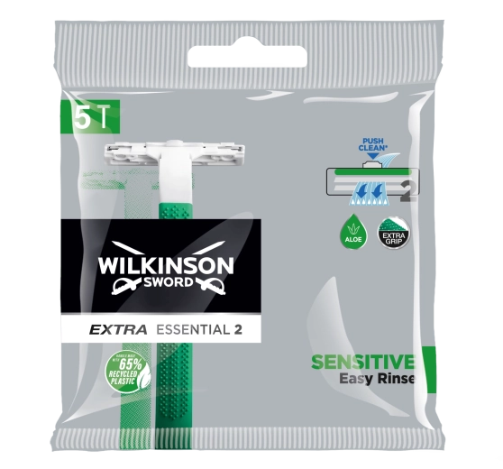 Wilkinson Extra 2 Sensitive aparate de ras de unică folosință 5 buc