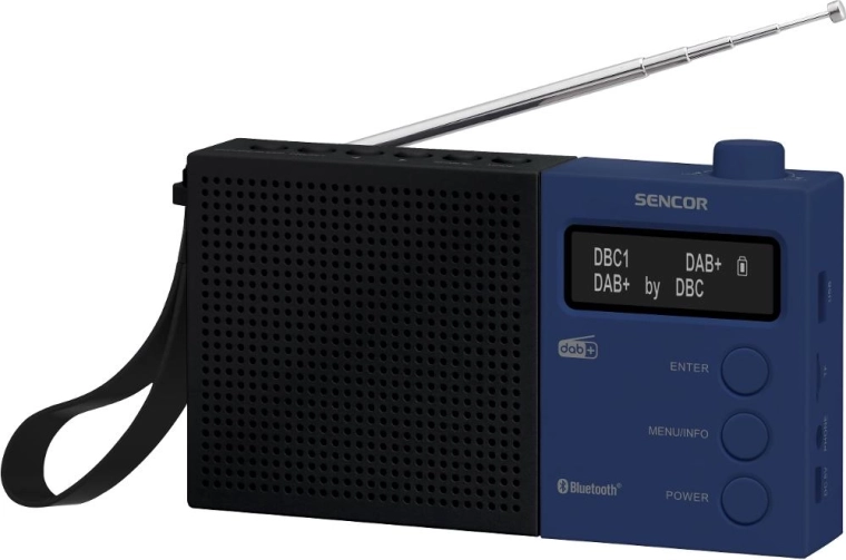 Radio digital Sencor SRD 7760BB cu DAB+, Bluetooth și USB