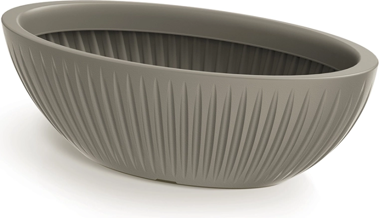 Ghiveci Latia Oval 58 cm mocca