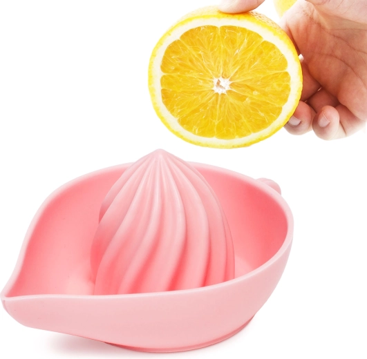 Storcător de lămâie din silicon, roz