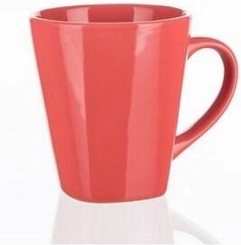 Cană ceramică Asymo 180 ml roșie