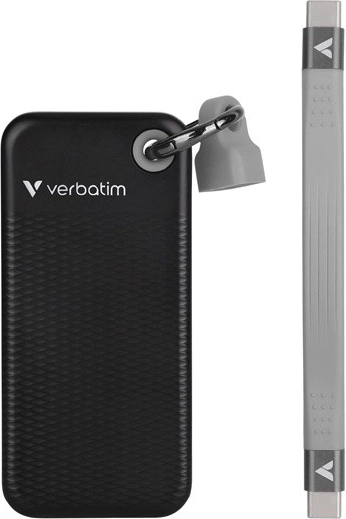 SSD de buzunar Verbatim 1 TB USB-C negru/gri