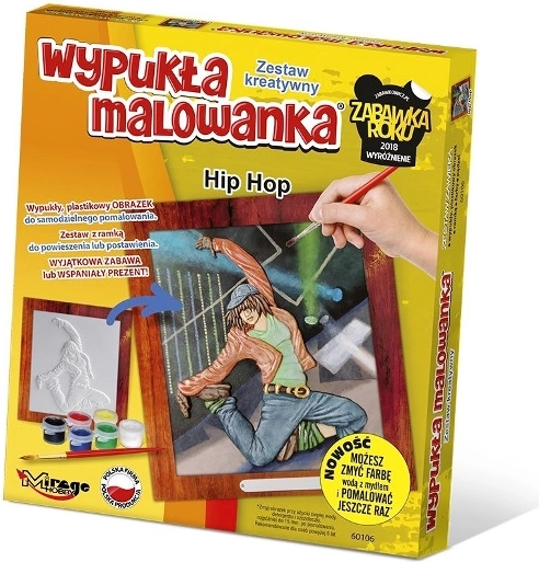 Pictură în relief – Dansator Hip Hop (set creativ)