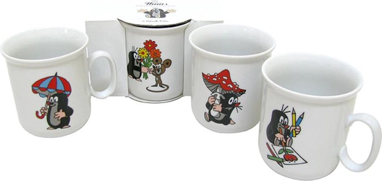 Cană din porțelan cu motivul CARTIȚEI 160 ml