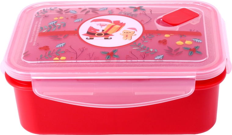 Cutie cu supapă, motiv de Crăciun, 830 ml