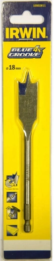 Burghiu plat pentru lemn 18 mm IRWIN BLUE GROOVE