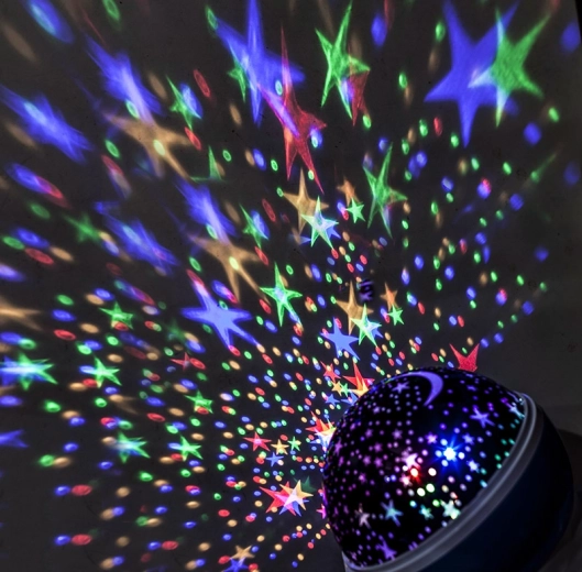 Solight bilă de proiecție LED multicolor cu rotație și 9 moduri