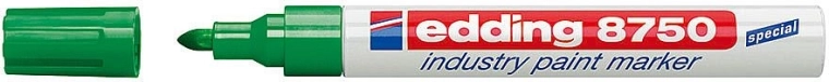 Marker industrial cu lac Edding 8750 verde