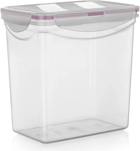 Recipient ermetic pentru alimente LARA 3 l, dreptunghiular, plastic