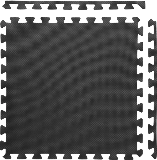 Saltea puzzle de protecție ONE Fitness MP10 din spumă EVA, 122 × 122 cm, 10 mm