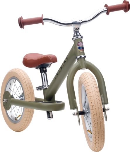 Trybike – bicicletă de echilibru verde pentru copii