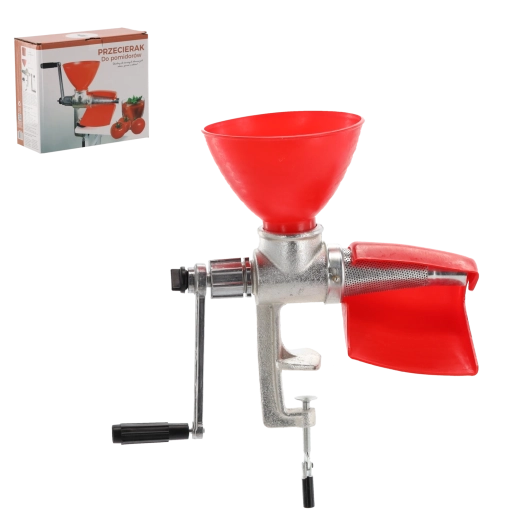 Presa manuală de roșii din fontă