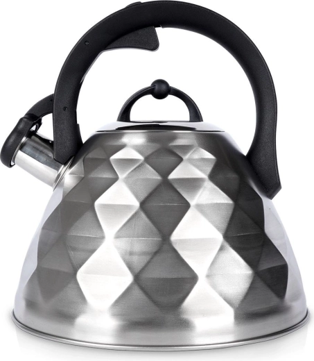 Fierbător din oțel inoxidabil cu fluier, 3,4 l, Orion