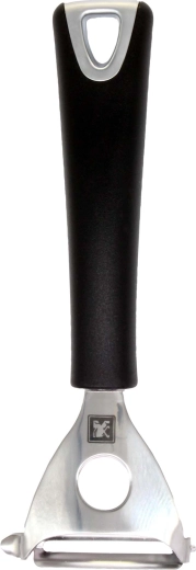 Curățător de legume cu mâner negru