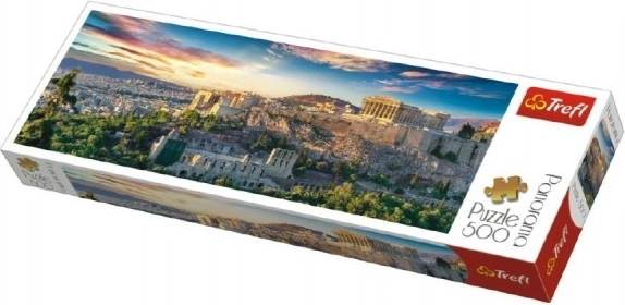 Puzzle panoramic 500 piese – Acropole, Atena