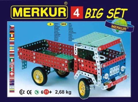 Set de construcție Merkur 4 - 40 de modele