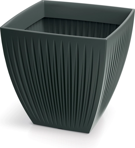 Ghiveci Latia Square Midl 48 × 48 × 48 cm antracit