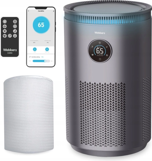 Umidificator evaporativ WEBBER COMO cu filtru antibacterian