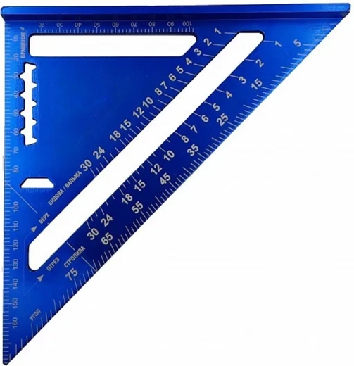 Echer de dulgher Renew Force 180 mm (7") albastru cu scară laser + mănuși și 3 creioane de dulgher