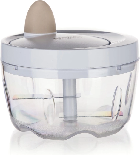 Mini tocător manual Culinaria Latte, diametru 10,5 cm