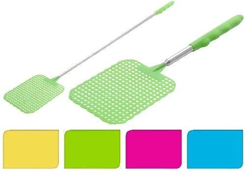 Paletă telescopică pentru muște 24–56 cm, mix de culori