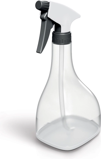 Pulverizator manual MISTY 0,8 l transparent alb
