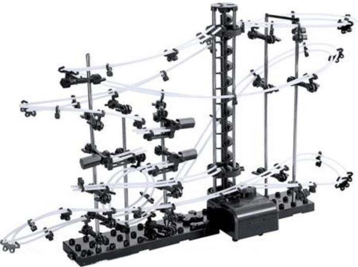 Spacerail pistă metalică 3D cu bile, nivelul 2 (10 m)