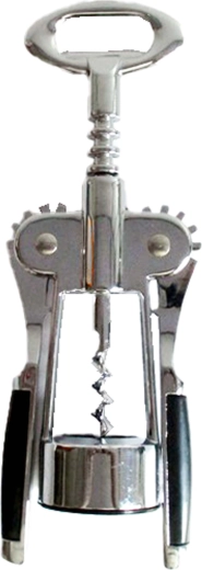 Tirbușon cu aripi extensibil din aliaj de zinc