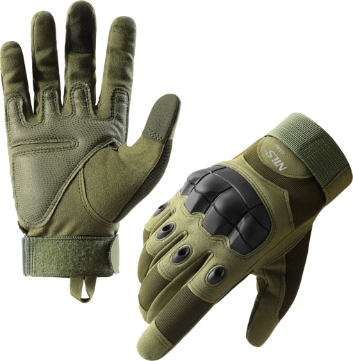 Mănuși tactice NILS Camp verzi