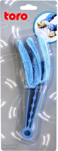 Curățător din plastic pentru jaluzele cu burete TORO