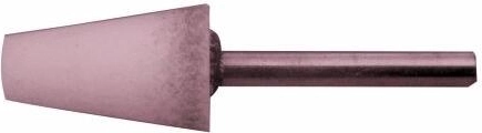 corp abraziv conic cu coadă 6/3 × 10 mm, granulație 100, duritate M