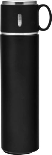 Altom Design termos cu capac în formă de cană 580 ml, negru