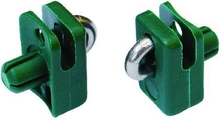 Clemă pentru sârmă de întindere inox/galvanizată – set 10 buc