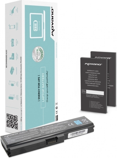 Baterie Movano pentru laptop Toshiba Satellite L700/L730/L750 4400 mAh (48 Wh)