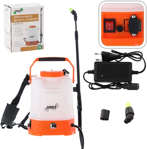 Pulverizator sub presiune cu acumulator 5 l