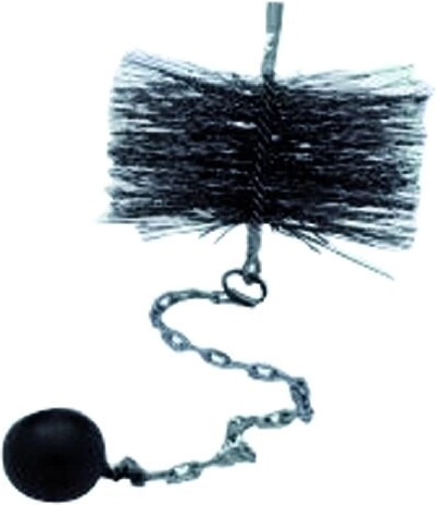 Perie de coș cu ochi și greutate 180 mm