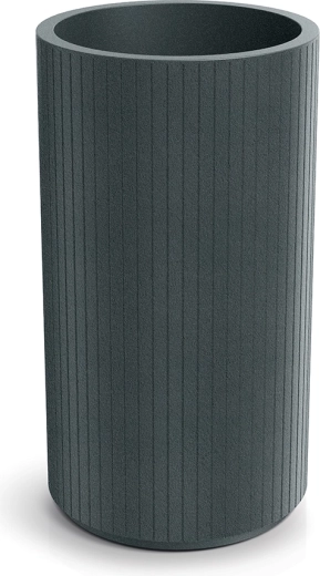 Ghiveci Coro Round High 40 cm grafit