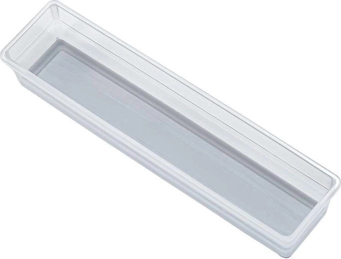 Organizator pentru sertar SISTEMO 30 × 7,5 × 5 cm, transparent/gri