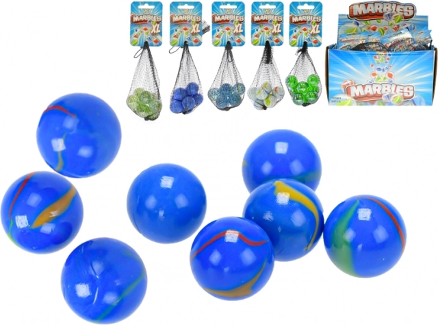 Set de bile din sticlă 25 mm (8 buc.)