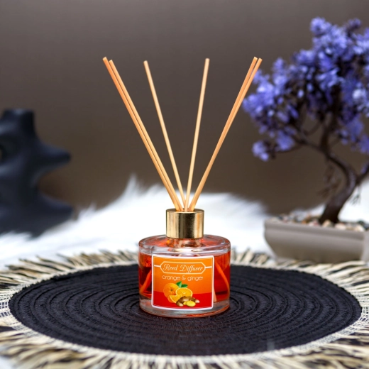Bețișoare parfumate cu aromă de portocală și ghimbir 100 ml