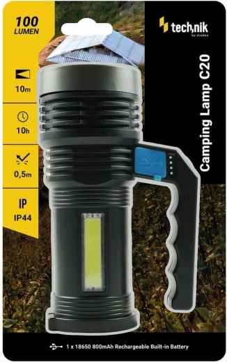 Technik MT-C20 lanternă de camping portabilă cu lumină duală (COB + CREE XPE) - 1 bucată