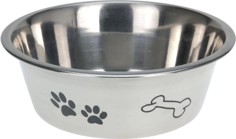 Bol din oțel inoxidabil pentru câine 21 cm