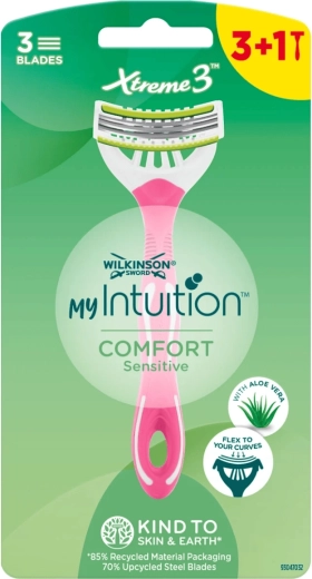 Wilkinson My Intuition Xtreme3 Comfort Sensitive aparat de ras de unică folosință pentru femei 3+1