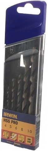Set de burghie pentru metal HSS PRO 4–10 mm IRWIN