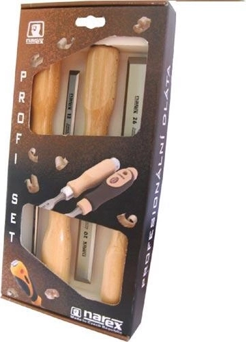 Set de dălți plate 4 buc