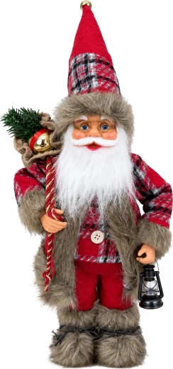 Figurină scandinavă de Crăciun Moș Crăciun, 60 cm