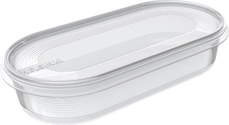 Cutie ovală pentru alimente HELSINKI 0,4 l