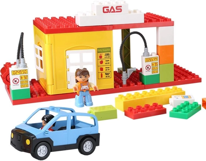 Set de cuburi - stație de alimentare (48 cuburi)